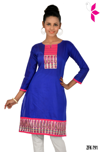 Cotton Silk Kurti