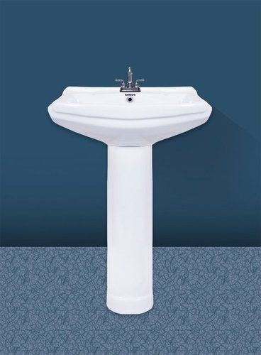 Plain Pedestal Wash Basin