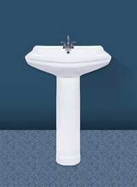 Plain Pedestal Wash Basin