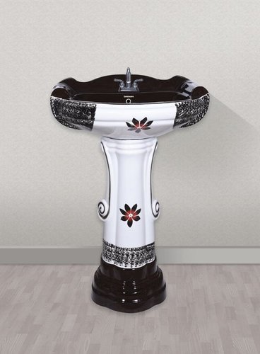 Printed Pedestal Wash Basin