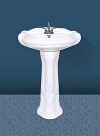Ceramic Wash Basin With Pedestal