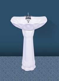 Bathroom Pedestal Wash Basin