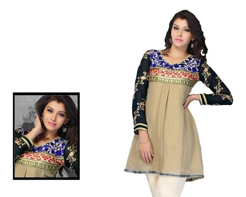 Designer Tunic Style Georgette Kurti
