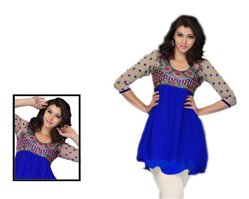 Designer Tunic Style Georgette Kurti