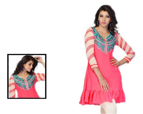 Designer Tunic Style Georgette Kurti