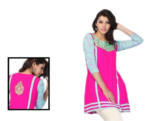 Designer Tunic Style Georgette Kurti
