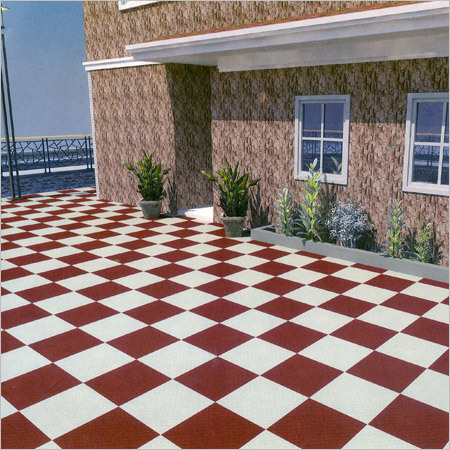 Checkers-Pearl -Terracotta