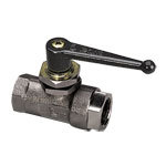 0446 - Ball Valve Double Female Panel Mounted