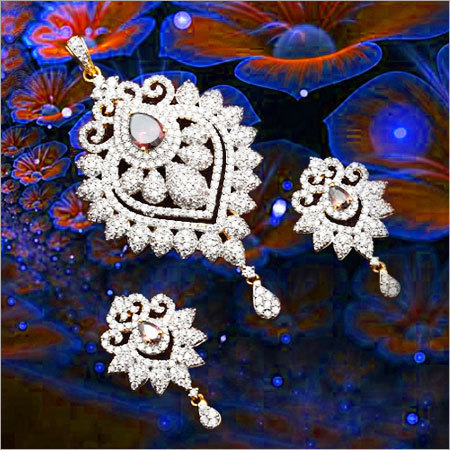 American Diamond Pendant