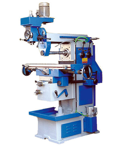 Gear head Horizontal Universal Milling Machine on ram vertical head
