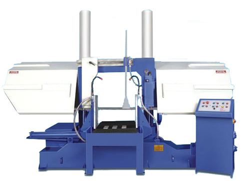 Semi Automatic Hydraulic Double Column Bandsaw Machine.