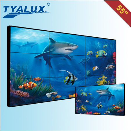 55" lcd video wall for security and advertising