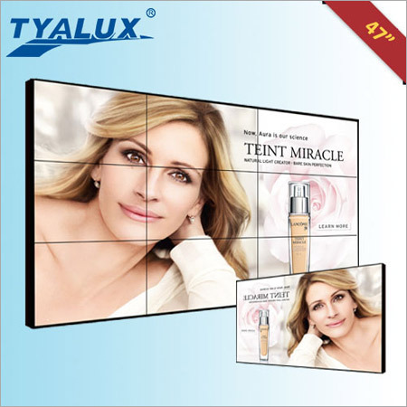 47" lcd video wall for security and advertising