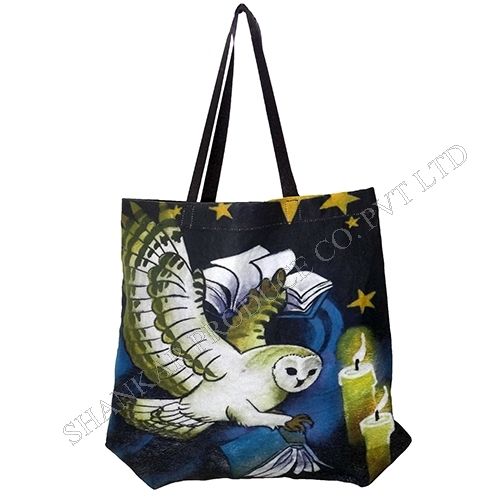 Happu  Canvas Tote Bags with Inner Pocket  Digital Print Tote Bags for  Girls Womens Warli