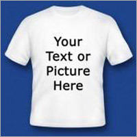 Customised White T Shirt