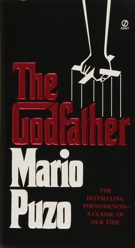 The Godfather - 11 x 3.8 x 17.8 cm Red Paperback | Engrossing Narrative, Classic Crime, Family Saga