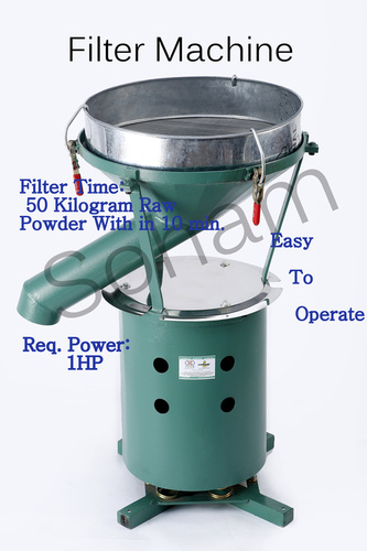 Incense Powder Filter Machine Warranty: 6 Months