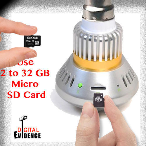 Bulb Hidden Camera