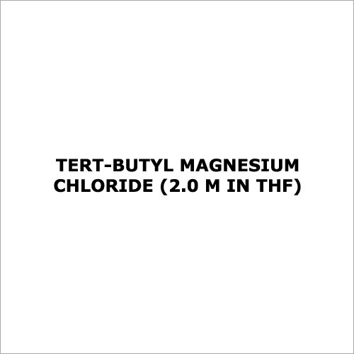 Tert-butyl Magnesium Chloride (2.0 M In Thf)