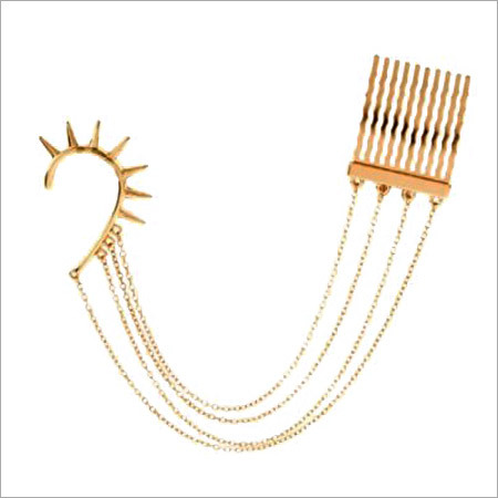 Gold Chain Ear Cuffs