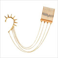 Gold Chain Ear Cuffs