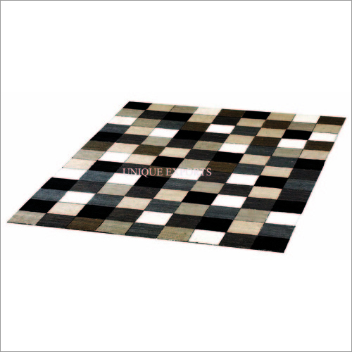 Jacquard Silk Woven Patch Rug (3)