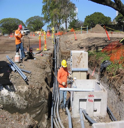 Underground Electric LIne Installation Service
