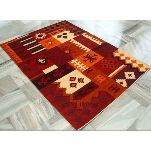 Wool Kelim Dhurrie