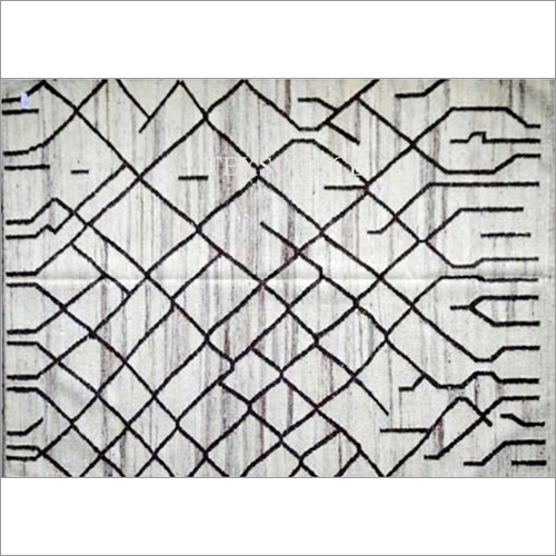 Hand Woven Woolen Kelim, 80% Wool (Weft)
