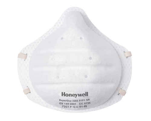Honeywell : 1013203 SuperOne 3203 - Molded Cup - FFP1  Particulate Respirator