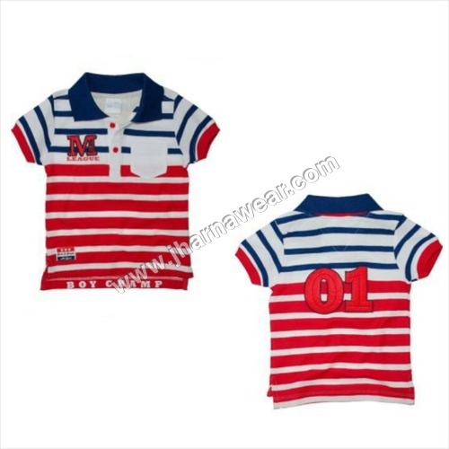 Kids Collared T shirt