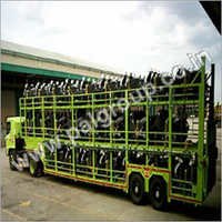 Bike Carrier Services - Steel, Variable Dimensions | Multiple Bike Capacity, Truck-mounted, Expert Handling, Secure Loading, Timely Delivery
