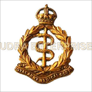 Brass Badge Badge Type: Button