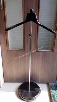 Coat Rack Stand - Adjustable Size 8x12 Feet | Elegant Black Plastic, Durable Garment Hangers, Exceptional Finishing