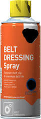 Belt dressing spray