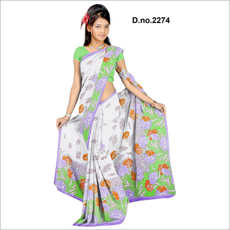 Printed Saree