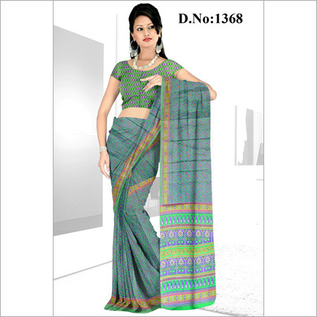 Green Saree
