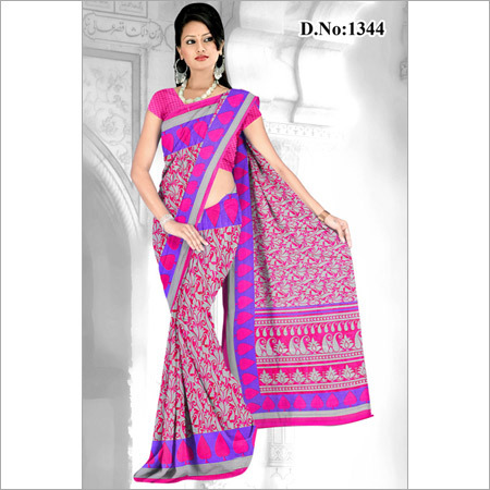 Designer Printed Saree
