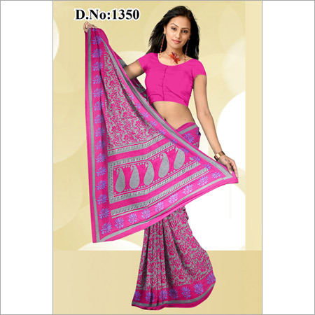 Cotton Printed Saree