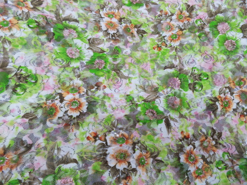 Machine Embroidered Fabrics