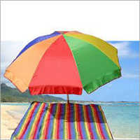 Multi Colored Beach Umbrella