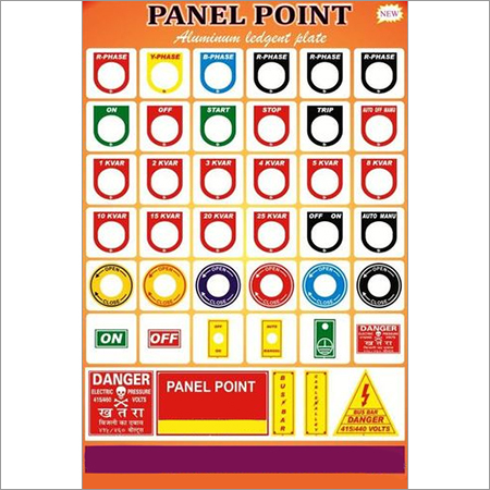 Panel Alluminium Name Plate
