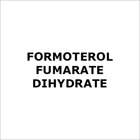 Formoterol Fumarate Dihydrate - White Powder, Inhaler Dosage | Bronchodilation, Long-Acting, Effective