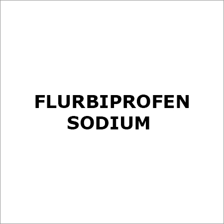 Flurbiprofen Sodium - White Powder, Micron Particle Size | Analgesic, Antipyretic, Anti-Inflammatory, Cyclooxygenase Inhibitor