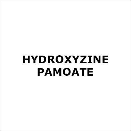Hydroxyzine Pamoate - Tablet, Capsule, Water Soluble, 99% Purity | Anxiety Relief, Sedation, Itch Relief, Muscle Relaxation, Sleep Aid