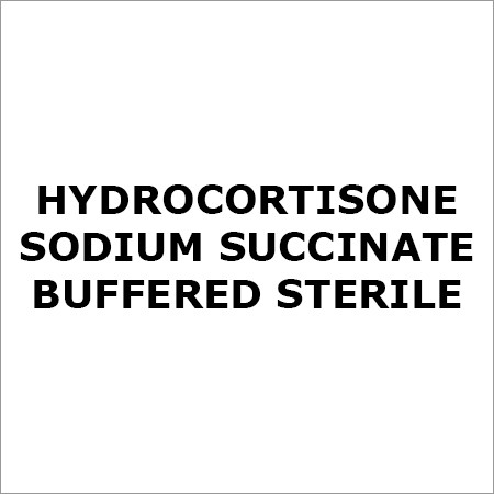 Hydrocortisone sodium succinate buffered sterile