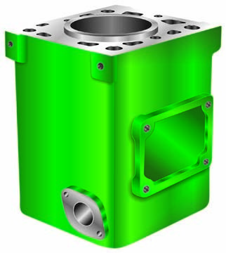 Air Block for Lister Engine