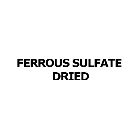Ferrous Sulfate Dried