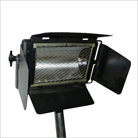 Black Halogen Floodlight