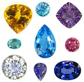 Semi Precious Cut Stone